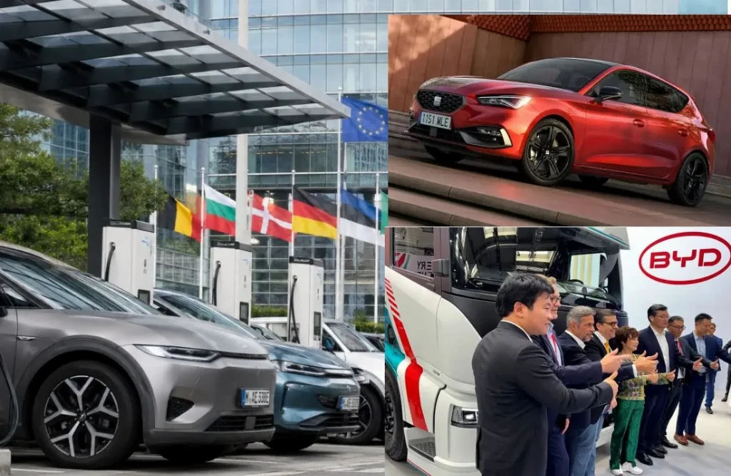 Автосвіт за тиждень: електромобілі взяли 30% Європи, SEAT опинився під загрозою, а BYD будує «європейську імперію»