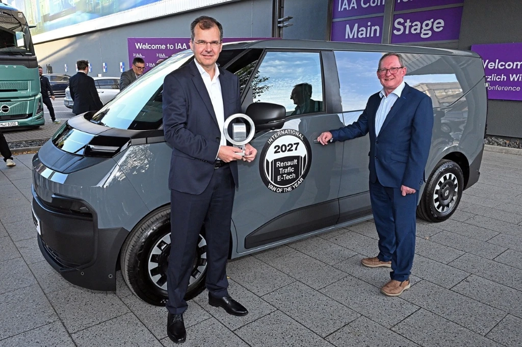 Електричний Renault Trafic E-Tech став фургоном року 2027