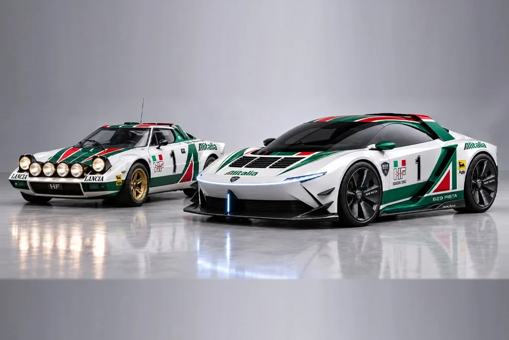 Angelelli Automobili создали суперкар в честь Lancia Stratos