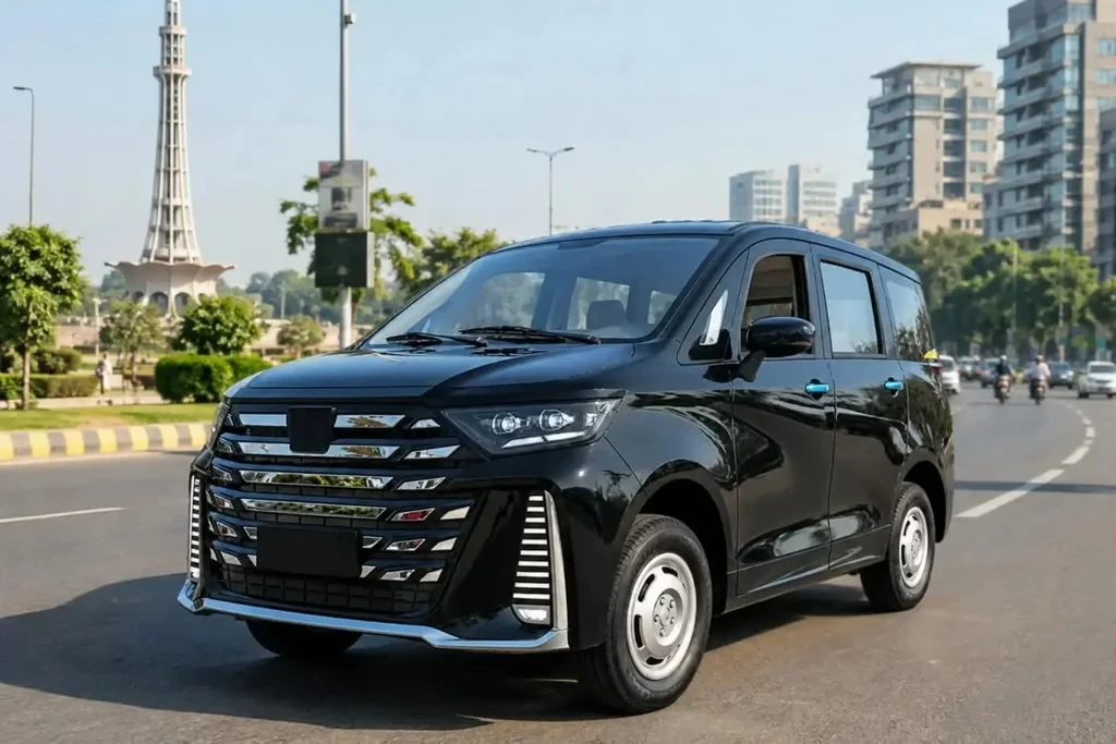 Пакистанський стартап показав дешевий мікровен з виглядом Toyota