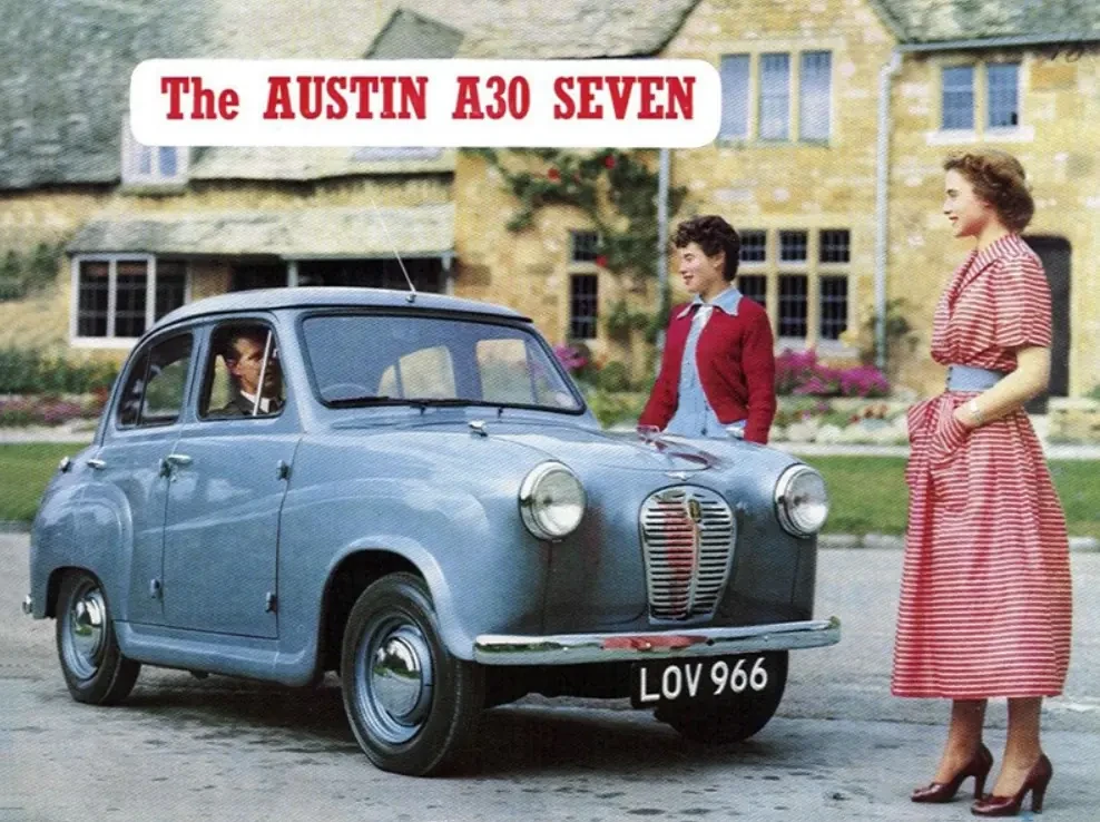 Першому автомобілю Austin з безрамним кузовом виповнилося 75 років